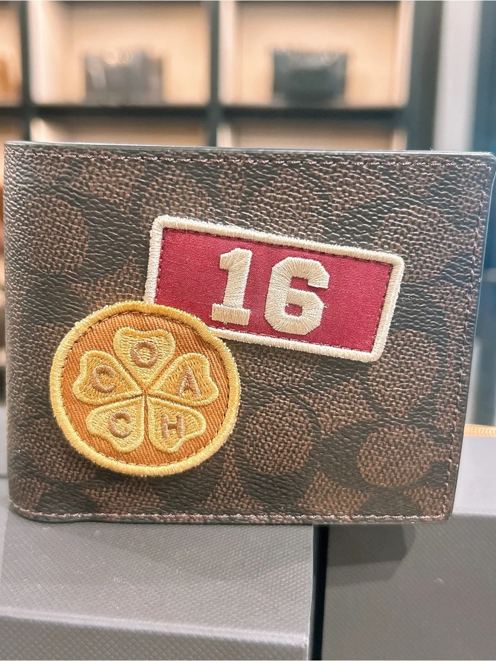 Coach bifold wallet